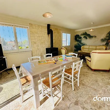 Soleil Levant - Grand Familial Climatise, Terrasse & Bbq * Arvert