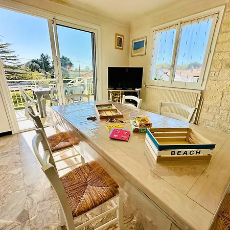 Soleil Levant - Grand Familial Climatise, Terrasse & Bbq * Arvert